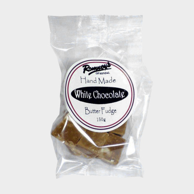 Romneys White Chocolate Fudge (150g)