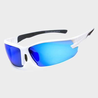 Sinner Speed Sunglasses (White/PC Smoke)