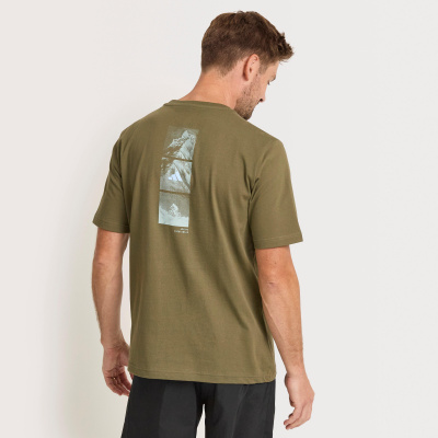 adidas Mens Out Mountain Biking Graphic Tee