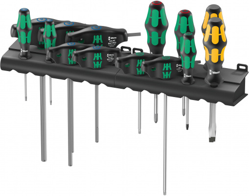 Wera Bicycle Big Pack 1  T-Handle Hex/ Torx Key, Kraftform Screwdriver & Chiseldriver Set 14pcs