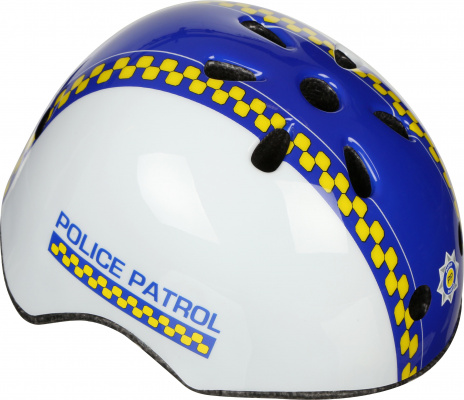 Apollo Police Patrol Kids Helmet, 50