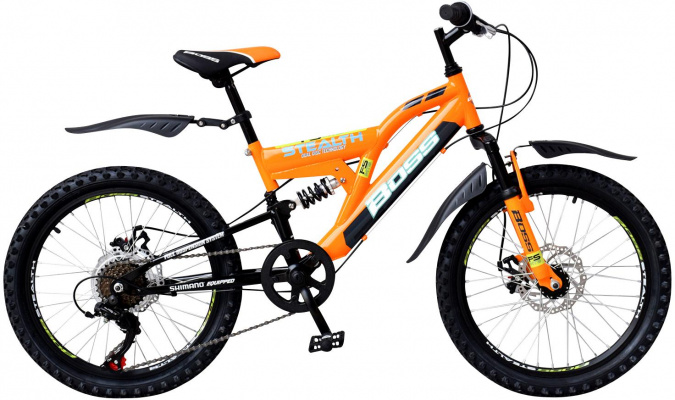 Boss Stealth Junior Mountain Bike - Orange