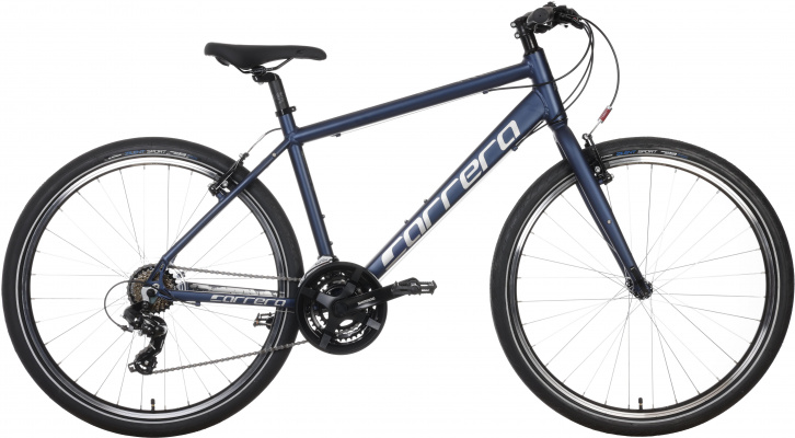 Carrera Axle Mens Hybrid Bike
