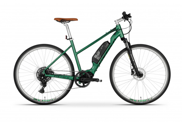 Carrera Crossfuse Womens Electric Hybrid Bike
