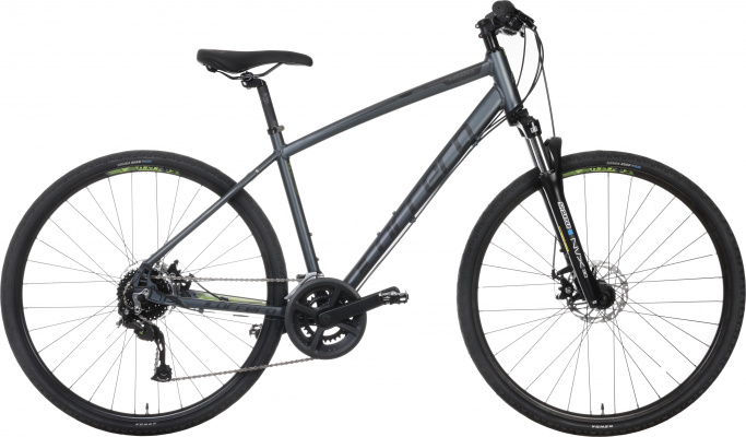 Carrera Endeavour Mens Hybrid Bike
