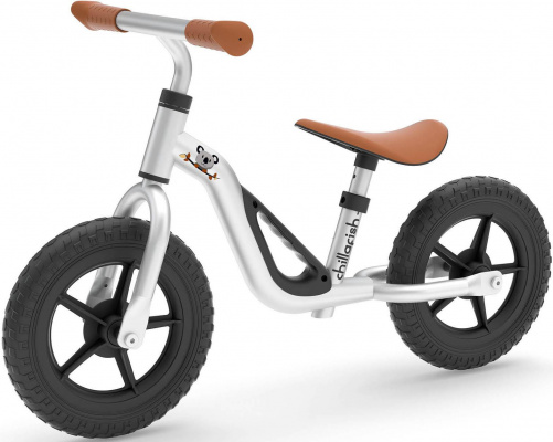 Chillafish Charlie Balance Bike, Silver