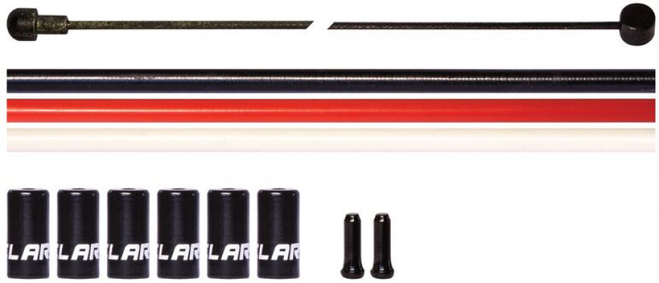 Clarks Lightweight Brake Cable Kit Black
