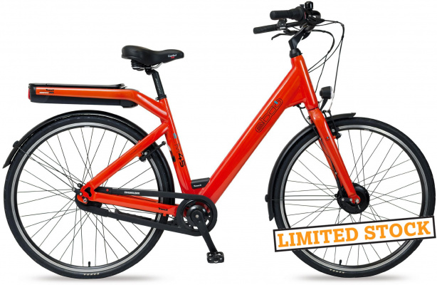 EBCO M-45 Electric Bike - Red - 48cm, 52cm Frames