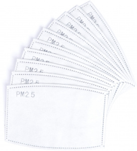 Element Reusable Face Covering Disposable Inserts, Pack of 10