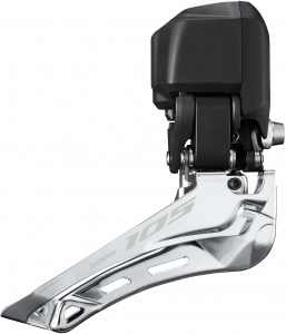 FD-R7150 105 Di2 12-speed front derailleur E-tube, braze-on, double