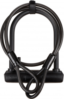 Halfords 17cm D-Lock and 120cm Cable