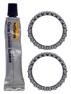 Halfords Aheadset Ball Cages and Grease, 5/32
