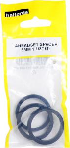 Halfords Aheadset Spacers x 3, 1 1/8
