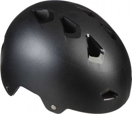 Halfords Black Junior Skate Helmet, 52