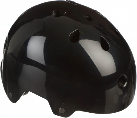 Halfords Black Kids Skate Helmet, 48