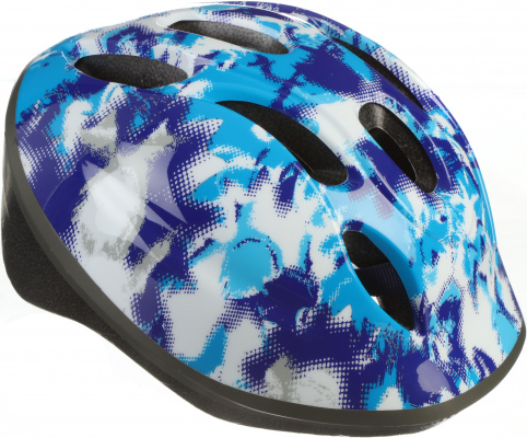Halfords Blue Spray Paint Kids Helmet, 46
