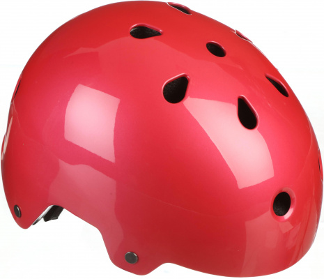Halfords Cerise Pink Kids Skate Helmet, 52
