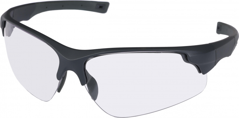 Halfords Half Frame Clear Cycling Glasses