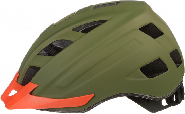 Halfords Khaki Contrast Junior Helmet, 52