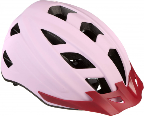 Halfords Lilac Contrast Junior Helmet, 52