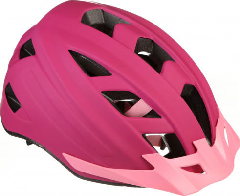 Halfords Pink Contrast Junior Helmet, 52