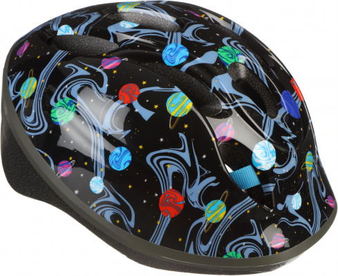 Halfords Space Abstract Kids Helmet, 46