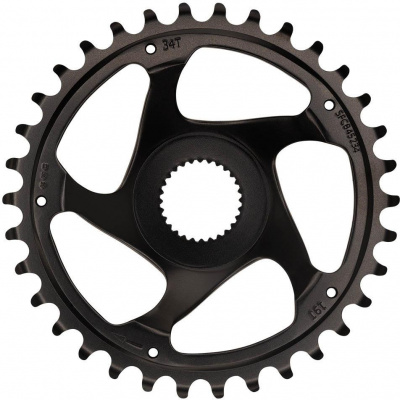 KMC Bosch Gen 4 Super Narrow 38T Chainring, Spacerless, 47.5mm Chainline