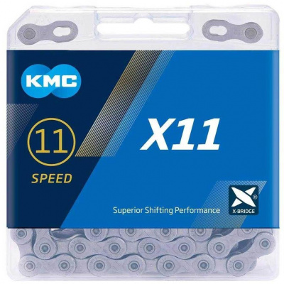 KMC X11 11 Speed Chain, Grey 122L