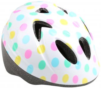 Polka Dot Toddler Bike Helmet (44-50cm)
