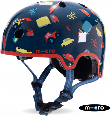 Printed Helmets for Bike and Scooters Vehicle: Small 48-54cm