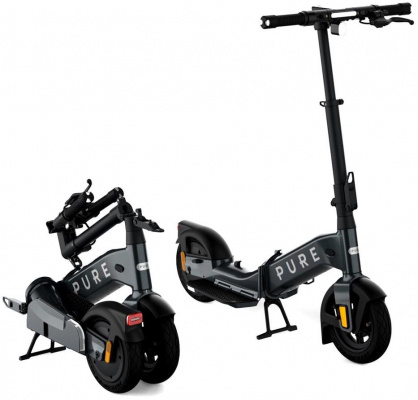 Pure Advance Flex Mercury Grey Electric Scooter