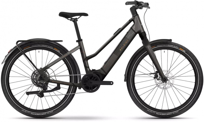 Raleigh Hockley Mid-Step Electric Hybrid Bike