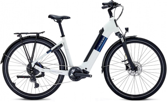 Raleigh Motus Sparkling White Electric Hybrid Bike