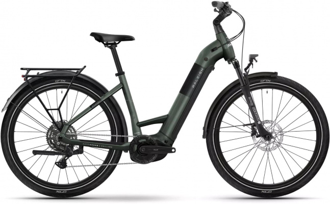 Raleigh Novus Plus Low-Step Electric Hybrid Bike