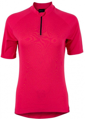 Ridge Womens Short Sleeve Jersey, Magenta