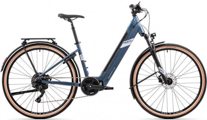 Rock Machine Crossride e450 Touring Electric Bike - Blue