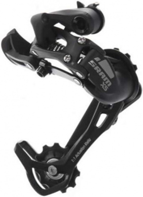 SRAM X5 8/9 Speed Rear Derailleur Medium Cage, Black