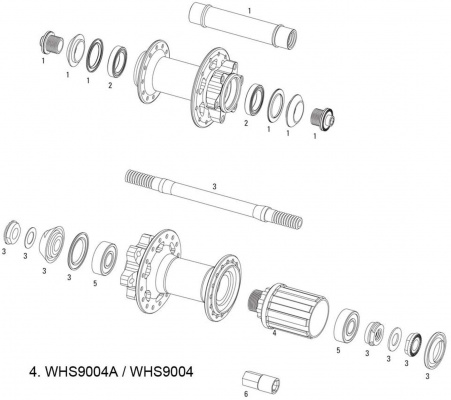 SRAM X9 V2 Freehub Body