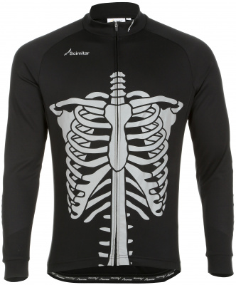 Scimitar Skeleton Cycling Jersey