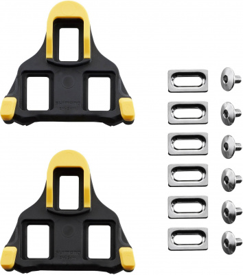 Shimano SM-SH11 SPD-SL Yellow Road Cleats