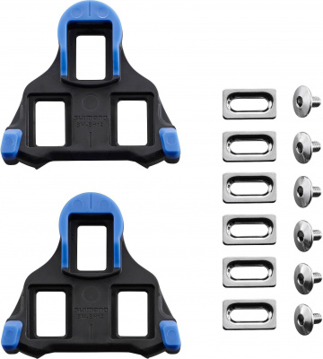 Shimano SM-SH12 SPD-SL Blue Road Cleats