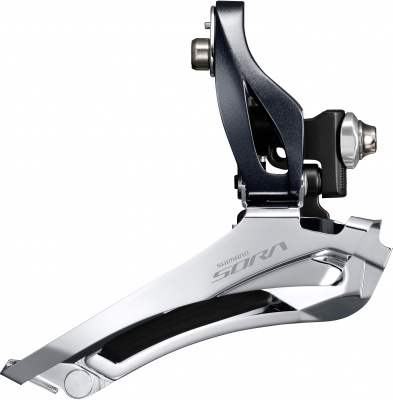 Shimano Sora FD-R3000 9-speed Front Derailleur, Double Braze-on