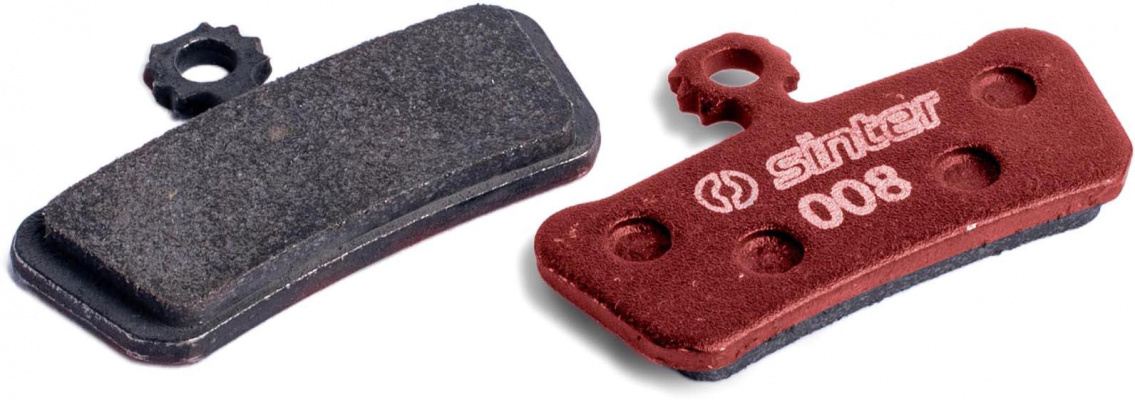 Sinter AVID SRAM Brake Pads 008, Red