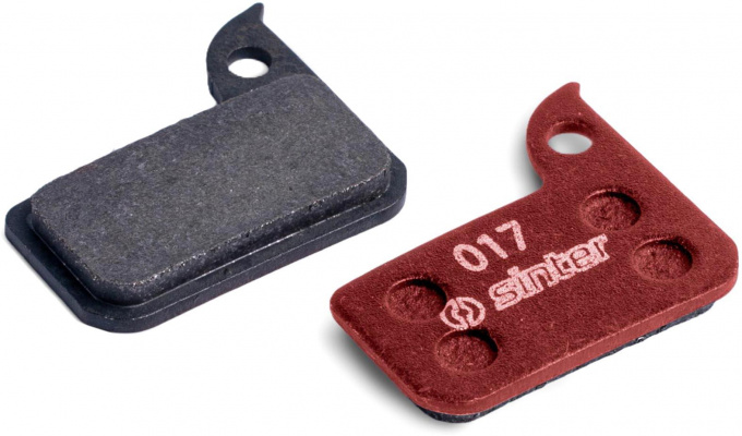 Sinter SRAM Brake Pads 017, Red