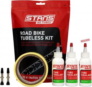 Stans No Tubes Road Tubeless Kit, 21mm Tape a?? Halfords Exclusive