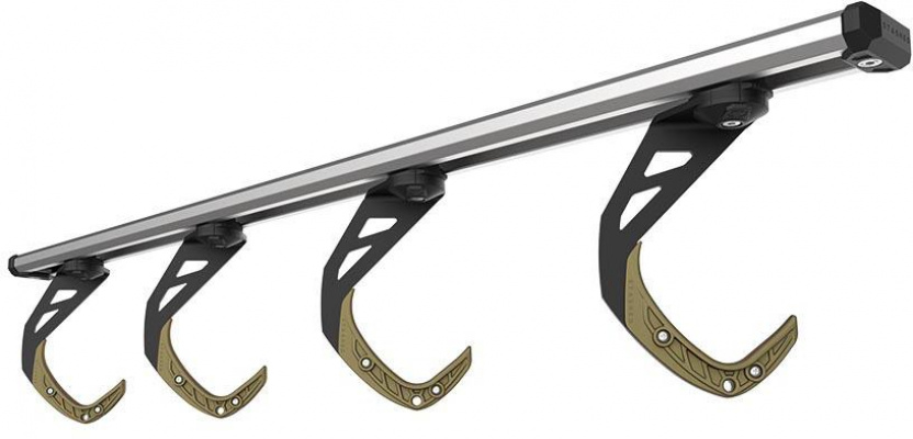 Stashed LodeStar Wheel Hanger Set, 4 Wheel Mounted