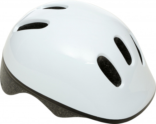 Toddler White Bike Helmet (48-52cm)