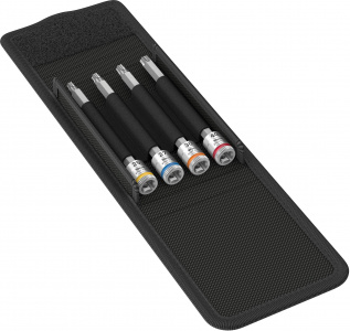 Wera 8767 A TORX HF 1 Zyklop Bit Socket Set With Holding Function 1/4 Drive