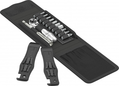 Wera Bicycle Set 1 Zyklop Ratchet Screwdriver Mini Pouch Set 14pcs