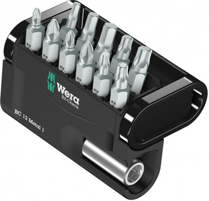 Wera Bit-Check 12Drill Bit Metal Set 12pcs